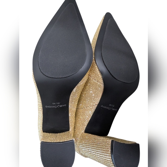 Daniel X Diamond Johnny Guitar Gold Glitter Ombre Western Boot....Size ..10 - Picture 8 of 10